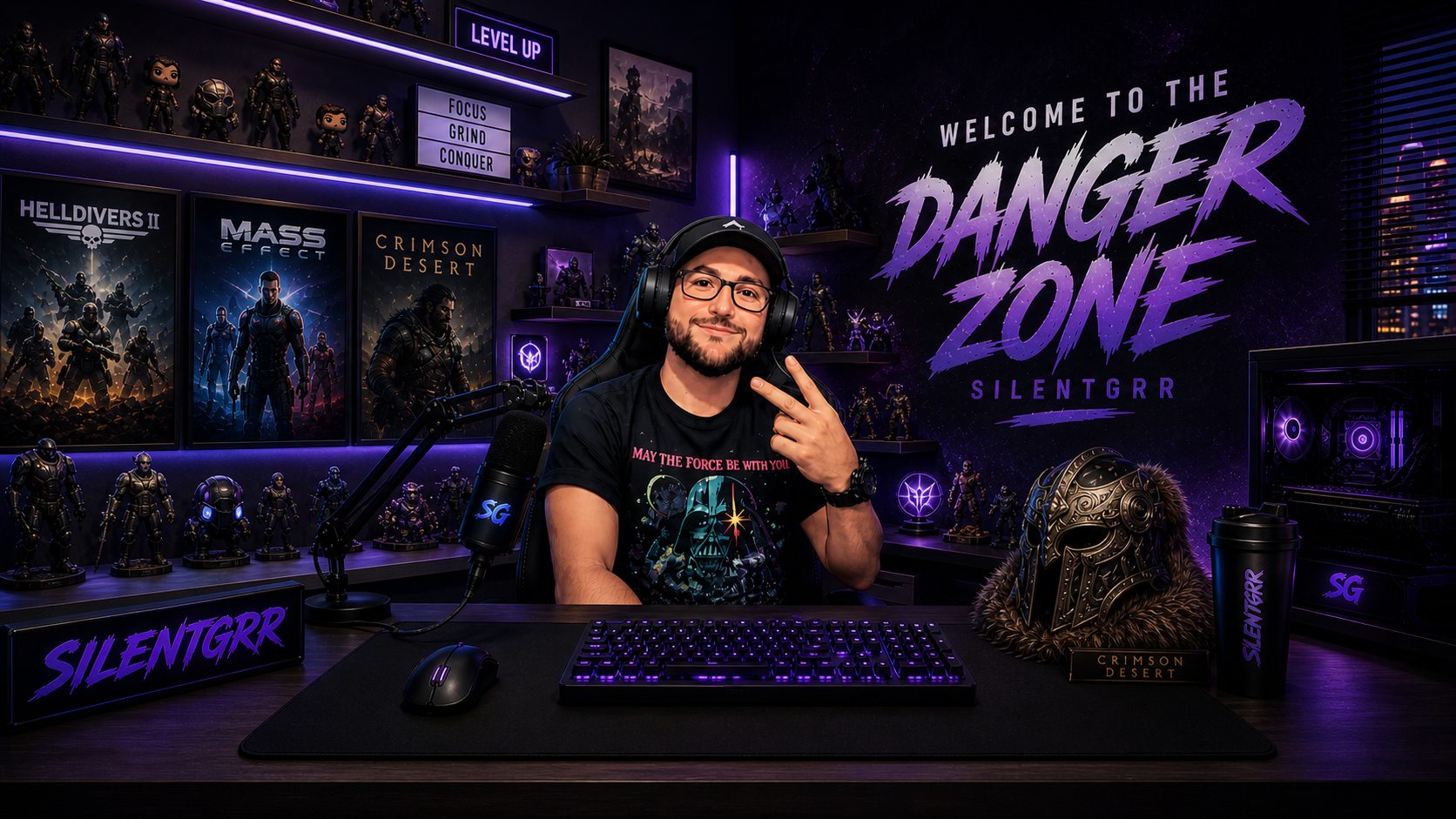 Silentgrr streaming room artwork
